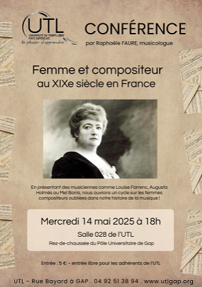 conférence Femme et compositeur
