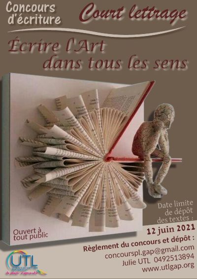 2021 court lettrage Affiche