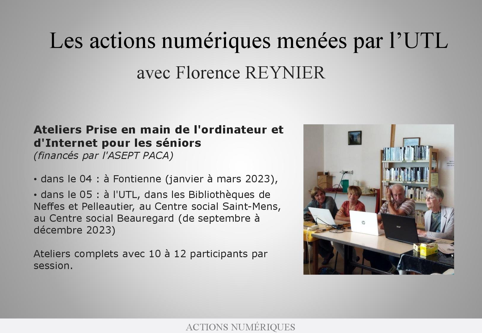 AG 2023 bilan actions numériques